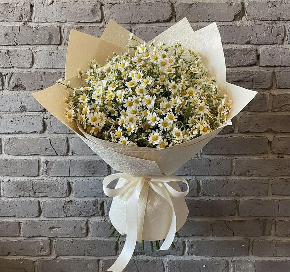 Букет цветов из: Ромашки в Архангельском Тульской области