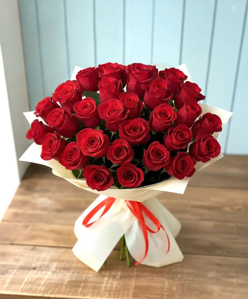 Букет 29 Красных роз в Архангельском Тульской области