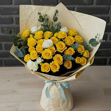 Букет цветов из:  Розы в Архангельском Тульской области