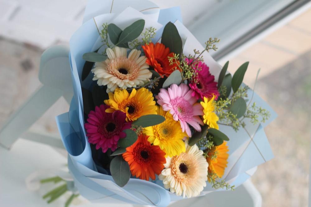 Букет цветов из: Герберы в Архангельском Тульской области