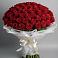 Букет 101 Красная роза Блэк Мэджик в Архангельском Тульской области
