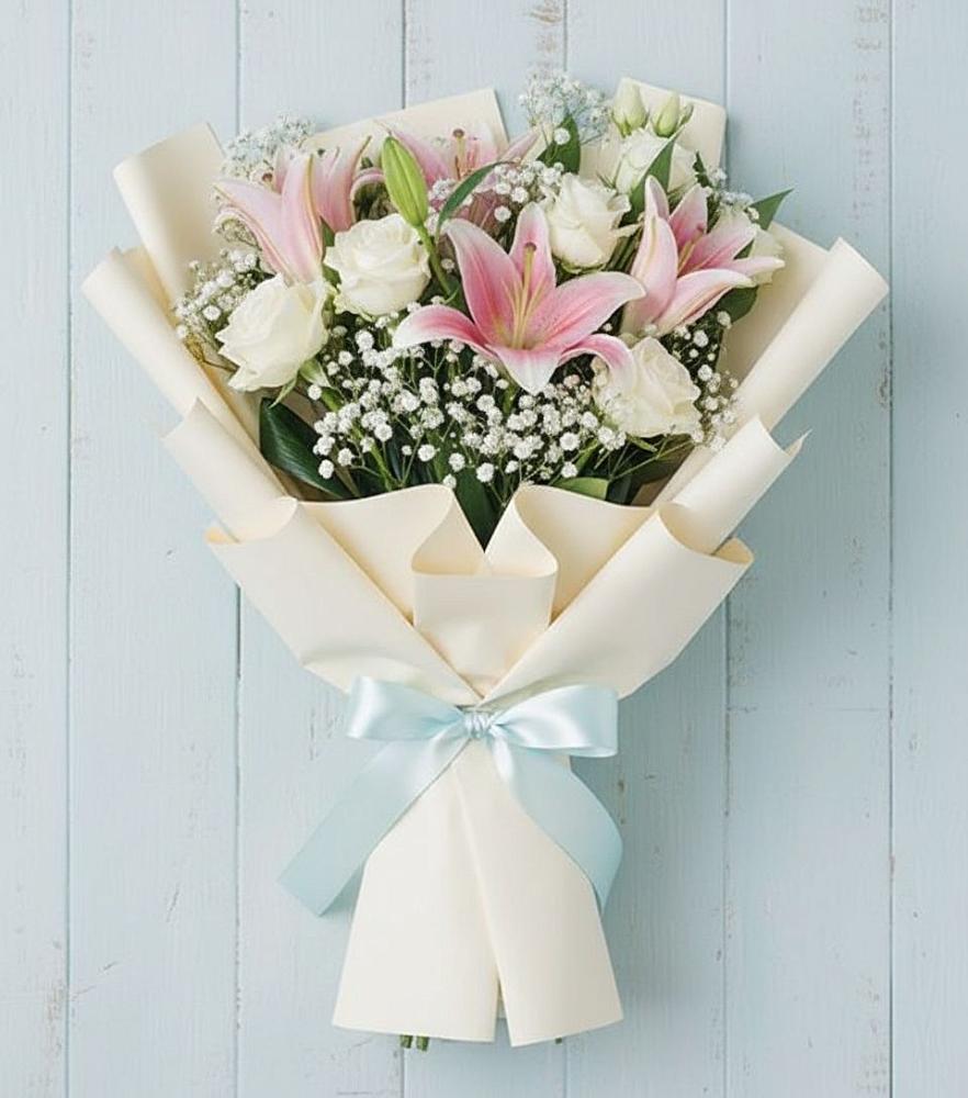 Букет цветов из: Лилии в Архангельском Тульской области