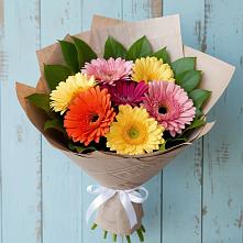 Букет цветов из:  Герберы в Архангельском Тульской области