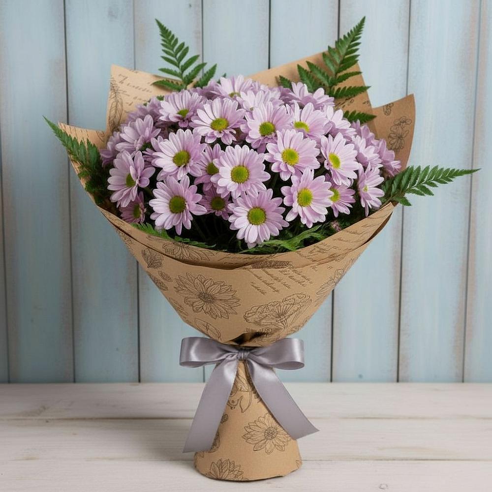 Букет цветов из: Хризантемы в Архангельском Тульской области