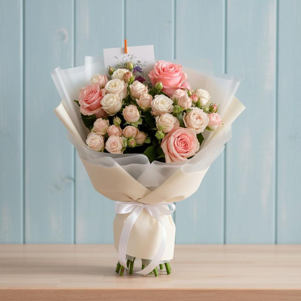 Букет цветов из: Розы в Архангельском Тульской области