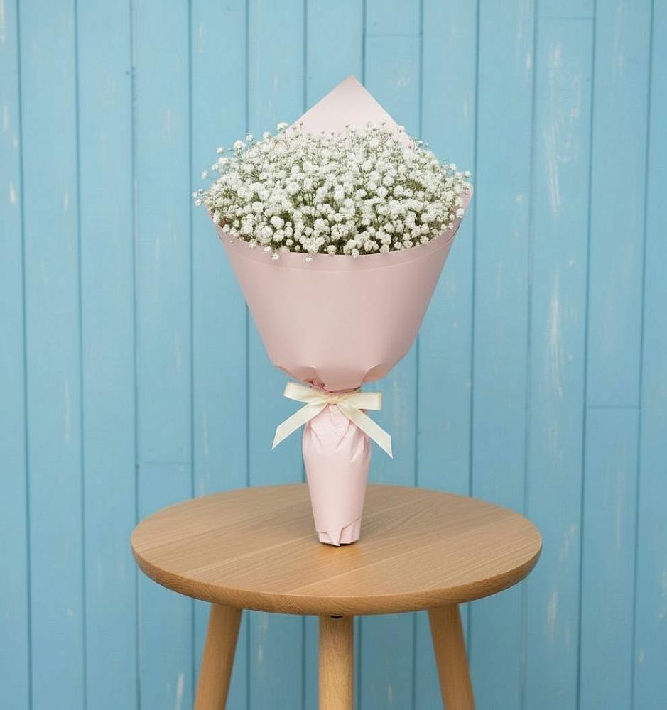 Букет цветов из: Гипсофила в Архангельском Тульской области