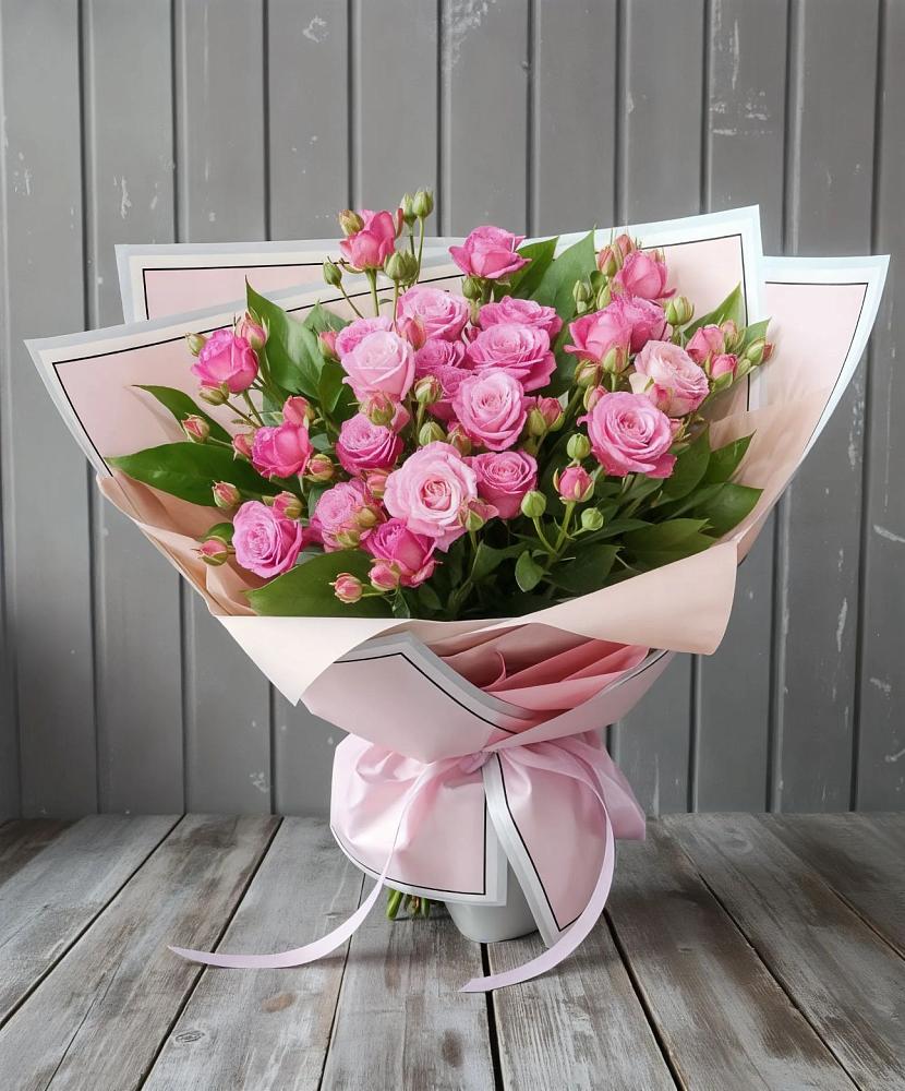 Букет Розовый кустик в Архангельском Тульской области