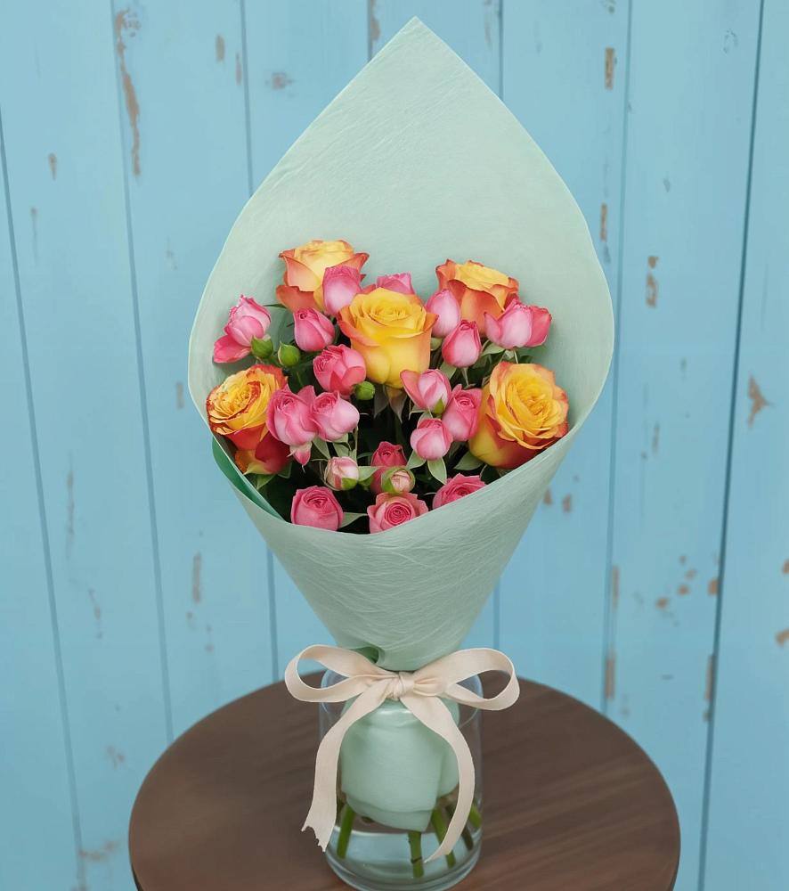 Букет цветов из: Розы в Архангельском Тульской области