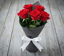 Букет 5 Красных роз Эдлесс Лав #REPLACE_PRED# Архангельском Тульской области