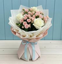 Букет цветов из:  Розы в Архангельском Тульской области