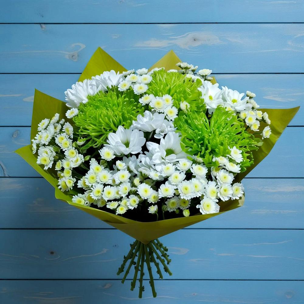Букет цветов из: Хризантемы в Архангельском Тульской области