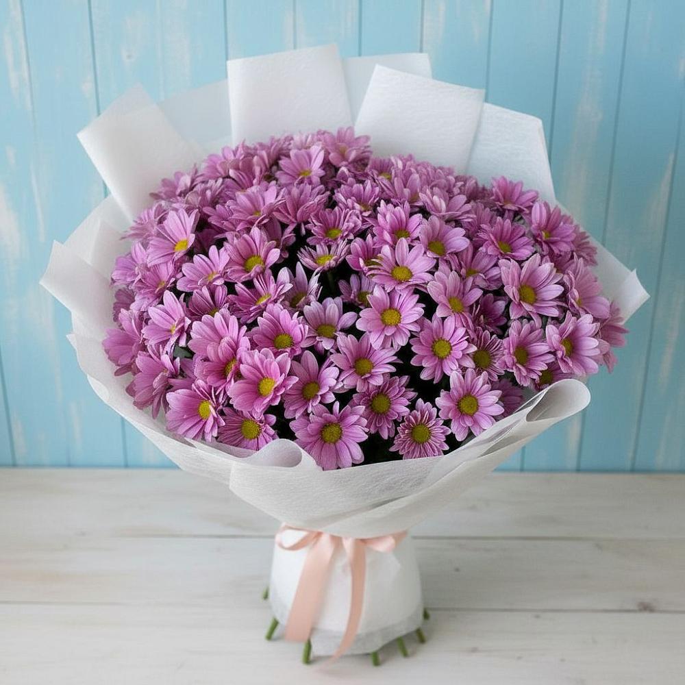 Букет цветов из: Хризантемы в Архангельском Тульской области