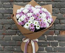 Букет цветов из:  Хризантемы #REPLACE_PRED# Архангельском Тульской области