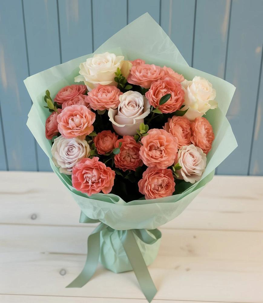 Букет цветов из: Розы в Архангельском Тульской области