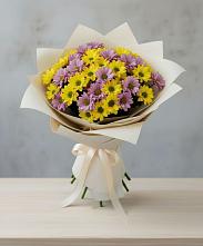 Букет цветов из:  Хризантемы в Архангельском Тульской области