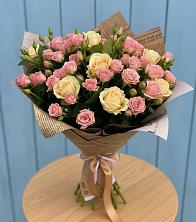 Букет цветов из:  Розы в Архангельском Тульской области