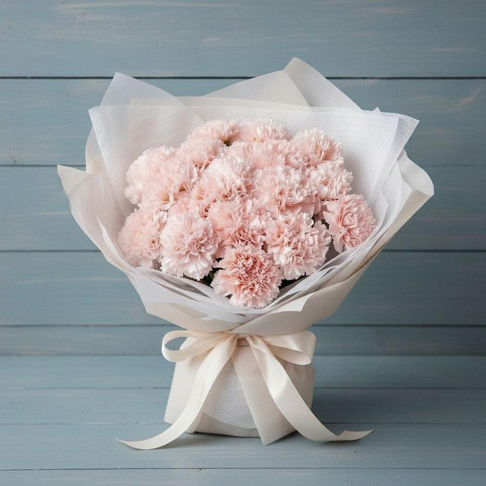 Букет цветов из: Гвоздики в Архангельском Тульской области