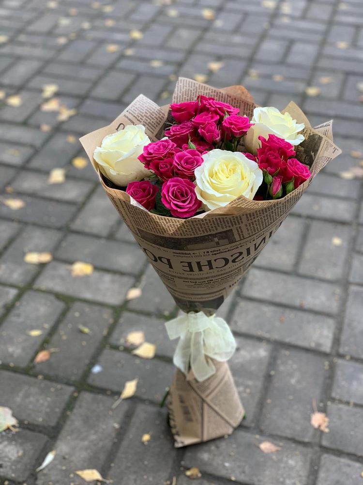 Букет цветов из: Розы в Архангельском Тульской области