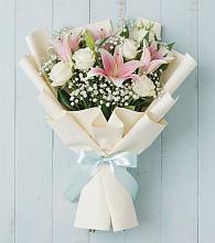Букет цветов из:  Лилии в Архангельском Тульской области