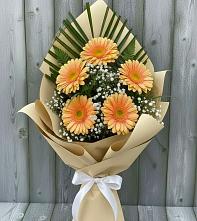 Букет цветов из:  Герберы #REPLACE_PRED# Архангельском Тульской области