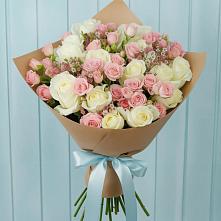 Букет цветов из:  Розы в Архангельском Тульской области